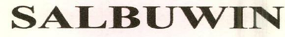 Salbuwin Device mark 2521720 Trademark