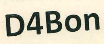 D4bon Device mark 2711285 Trademark