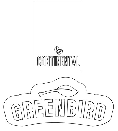 Continental Greenbird Device mark 6729198 Trademark