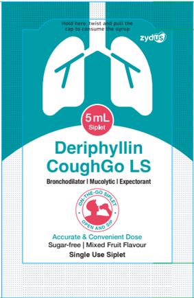 Deriphyllin Coughgo Ls Device mark 6729636 Trademark