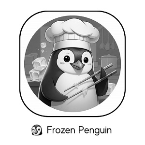 Frozen Penguin (with Device) Device mark 6732516 Trademark