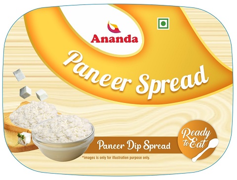 Ananda Paneer Dip Spread Device mark 6736807 Trademark