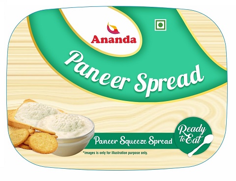 Ananda Paneer Squeeze Spread Device mark 6736808 Trademark