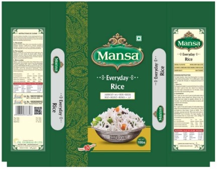 Mansa Everyday Rice Device mark 6744525 Trademark