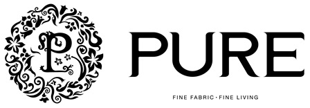 Pure With P Logo & Tagline Fine Fabric Fine Living Device mark 6745966 Trademark