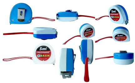 Three Dimensional Image Of Freemans Basik Measuring Tape Device mark 6747115 Trademark