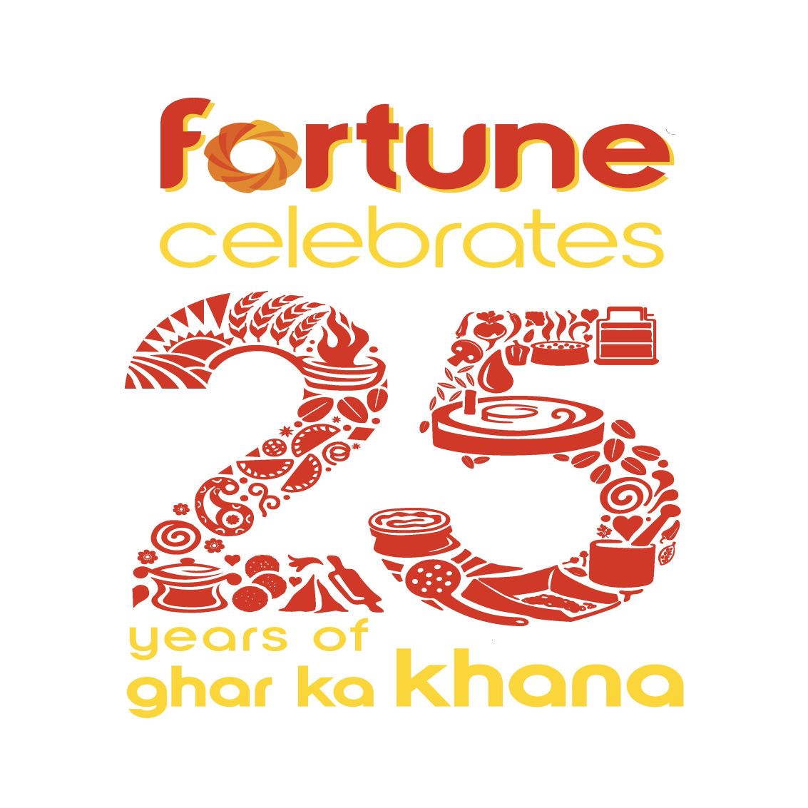 Fortune Celebrates 25 Years Of Ghar Ka Device mark 6746813 Trademark