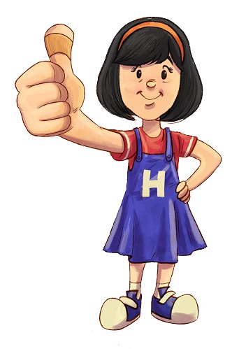 H And Girl Device Device mark 6748265 Trademark