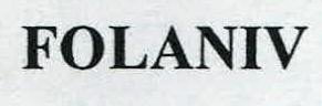 Folaniv Device mark 2305194 Trademark