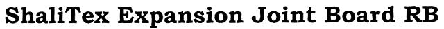 Shalitex Expansion Joint Board Rb Device mark 2462518 Trademark
