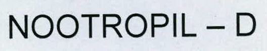 Nootropil - D Device mark 2326847 Trademark