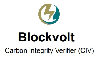 Blockvolt Carbon Integrity Verifier (civ) Device mark 6755848 Trademark