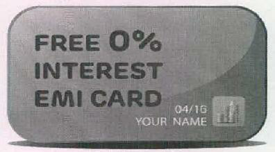 Free 0%interest Emi Card Device mark 2445523 Trademark