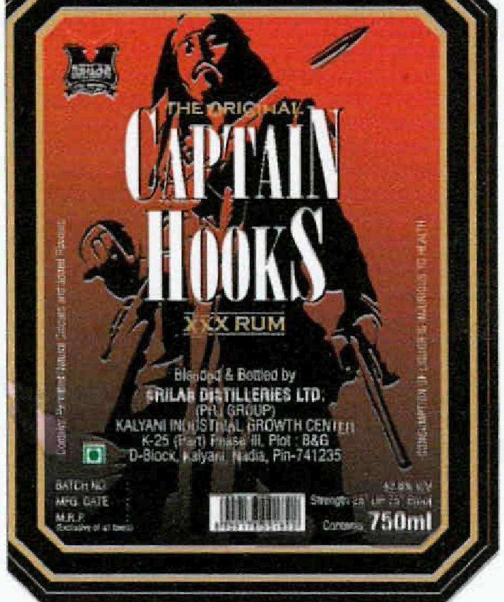 Captain Hooks Device mark 2339382 Trademark