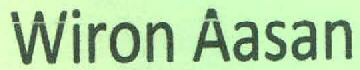 Wiron Aasan Device mark 2691043 Trademark