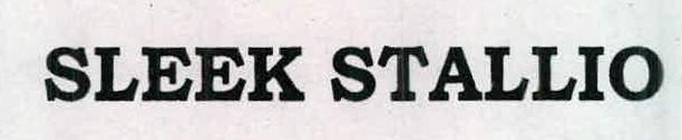 Sleek Stallio Device mark 2350228 Trademark