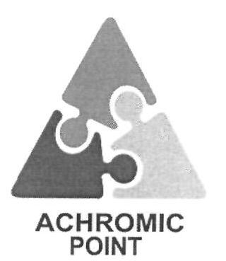 Achromic Point (label) Device mark 2587911 Trademark