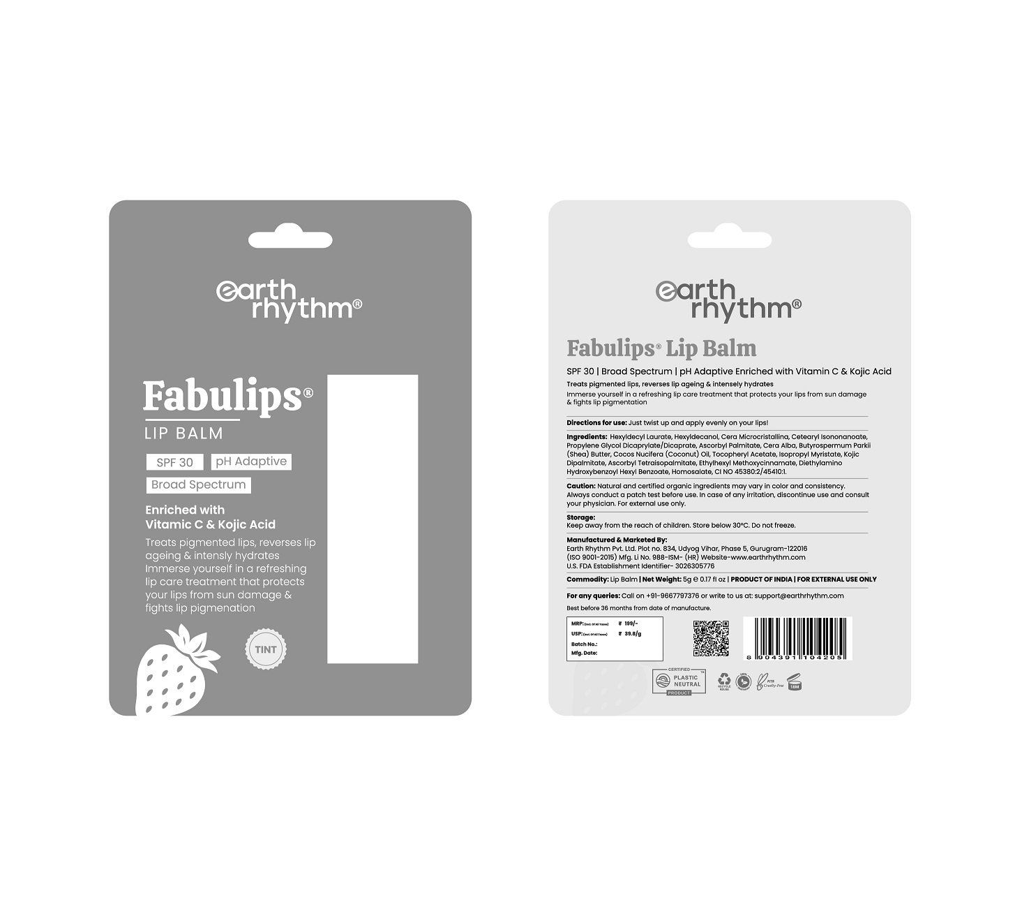 Fabulips Lip Balm Device mark 6764872 Trademark