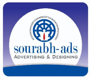 Sourabh Ads Advertising & Designing (label) Device mark 6766131 Trademark