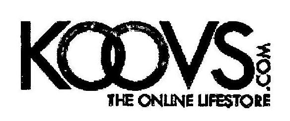 Koovs The Online Lifestore.com (device) Device mark 2362683 Trademark