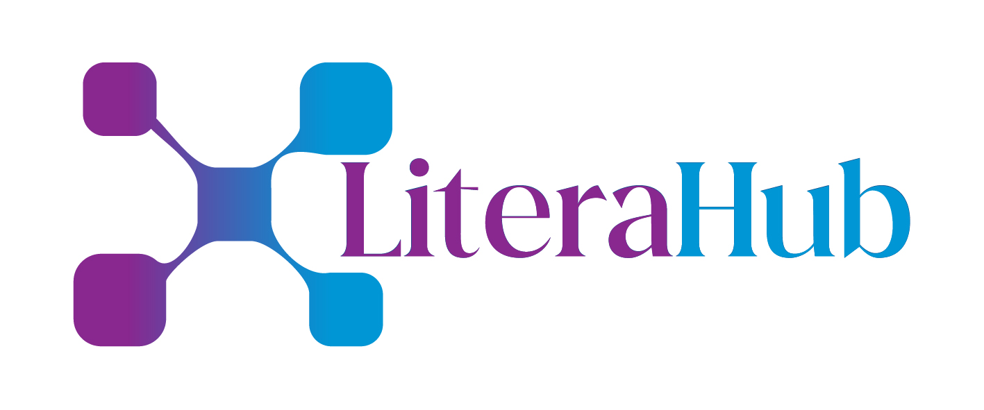 Literahub (with Device Of Geometrical Figure) Device mark 6773692 Trademark