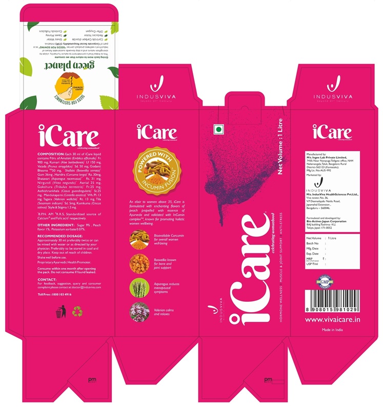 Label Mark Icare Celebrating Womanhood Device mark 6773854 Trademark
