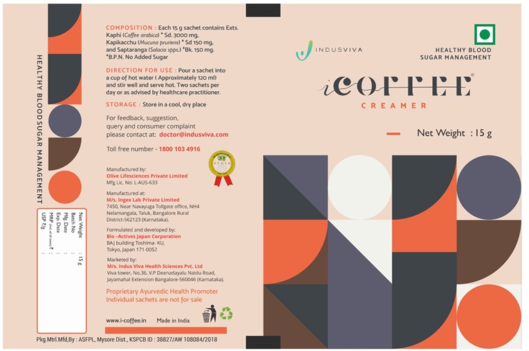 Icoffee Creamer Device mark 6773861 Trademark
