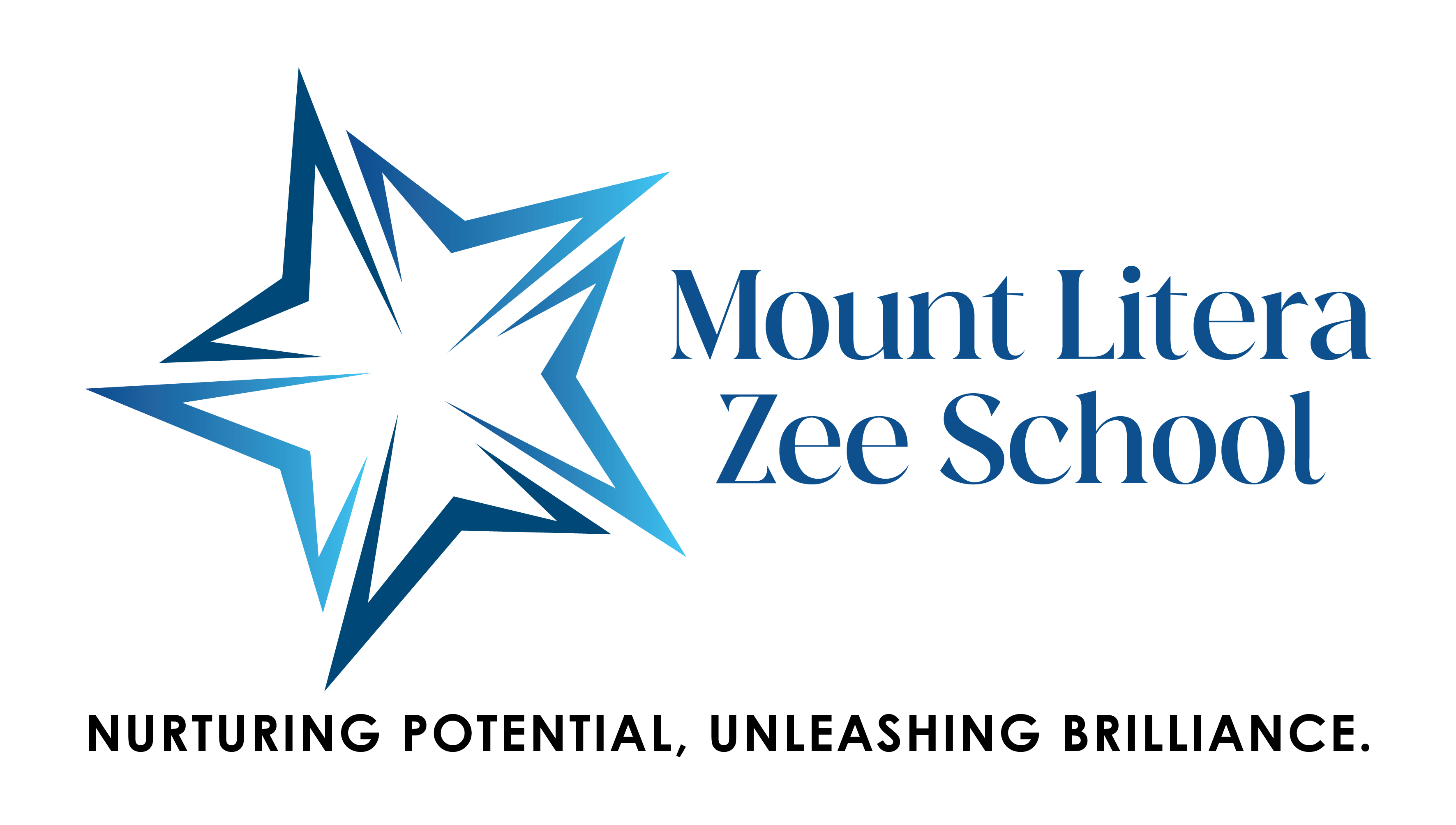 Mount Litera Zee School – Nurturing Potential, Unleashing Brilliance. (with Device Of Geometrical Figure) Device mark 6773688 Trademark