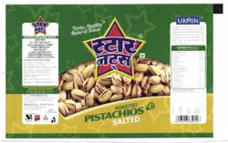 Star Nuts With Device Of Pistachios Device mark 2776833 Trademark