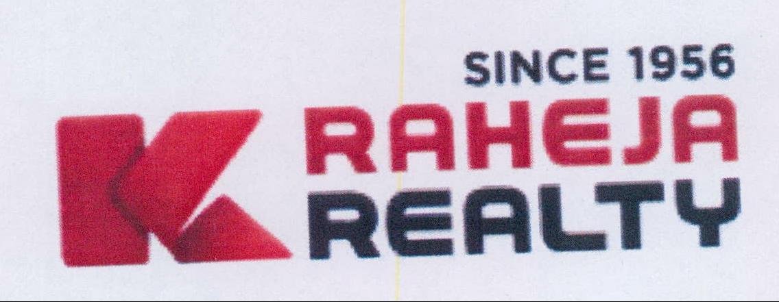 Since 1956 K Raheja Realty Device mark 2092503 Trademark