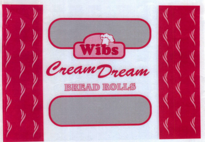 Wibs Cream Dream Bread Rolls Device mark 2036659 Trademark