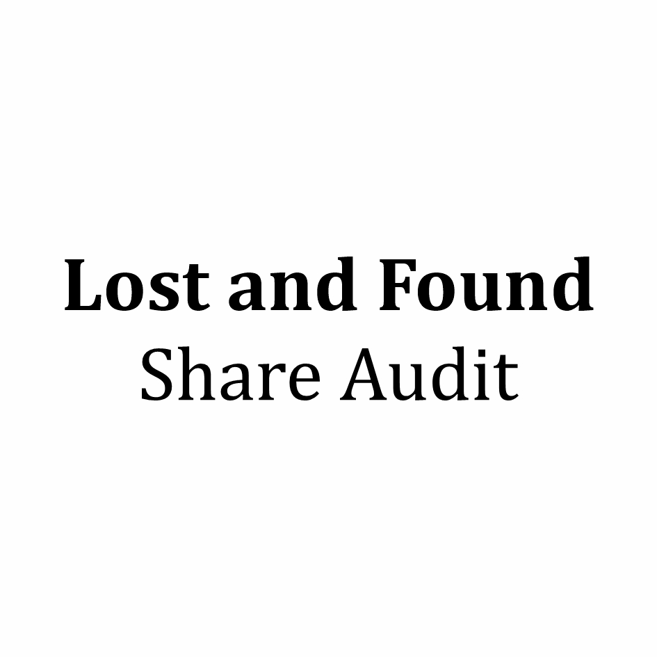 Lost And Found Share Audit Device mark 6791230 Trademark