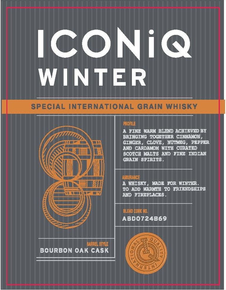 Iconiq Winter Special International Grain Whisky (device Mark) Device mark 6791747 Trademark