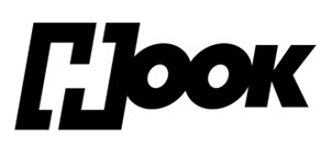 “hook” - Label In Black And White Device mark 6791237 Trademark