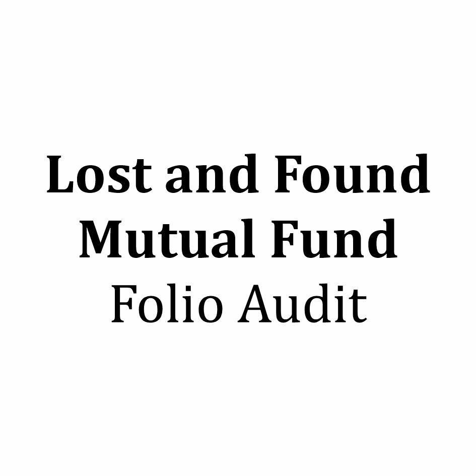 Lost And Found Mutual Fund Folio Audit Device mark 6791227 Trademark