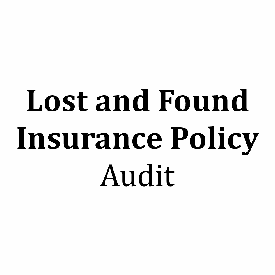 Lost And Found Insurance Policy Audit Device mark 6791228 Trademark