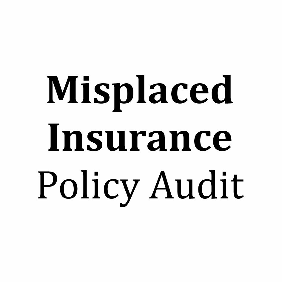 Misplaced Insurance Policy Audit Device mark 6791193 Trademark