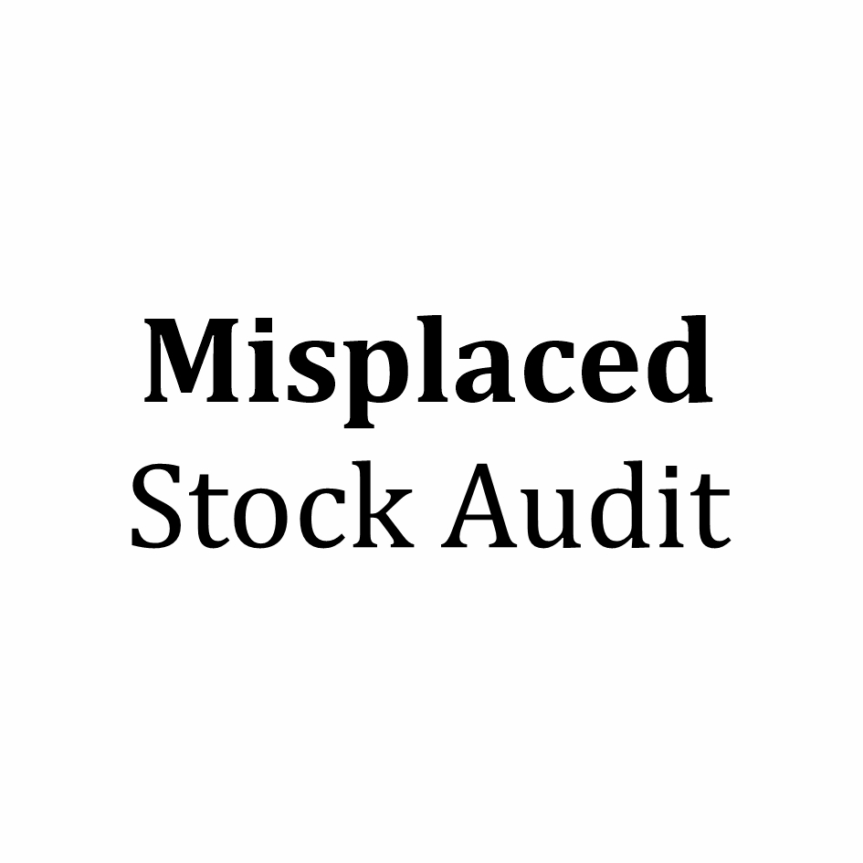 Misplaced Stock Audit Device mark 6791192 Trademark