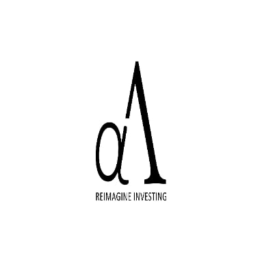 Alphabet A In An Artistic Manner With The Tagline Reimagine Investing Device mark 6791773 Trademark