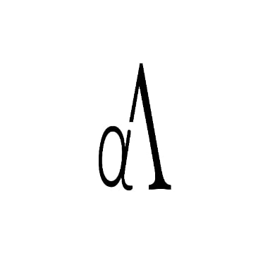Alphabet A In An Artistic Manner Device mark 6791774 Trademark