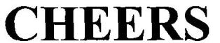 Cheers Device mark 2244092 Trademark
