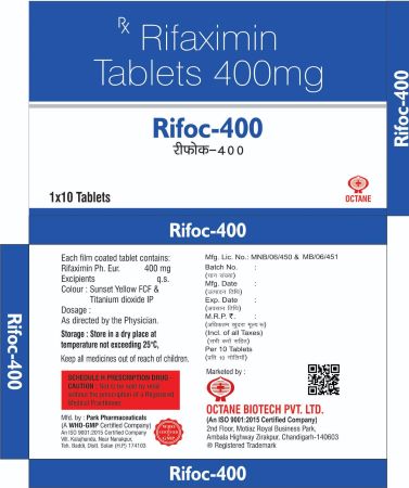 Rifoc-400 Device mark 6795847 Trademark