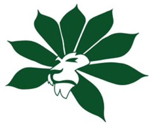 Lion Shaped Image. Hair Appears Like Flower. Device mark 6799426 Trademark