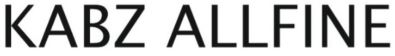 Kabz Allfine Device mark 6801174 Trademark