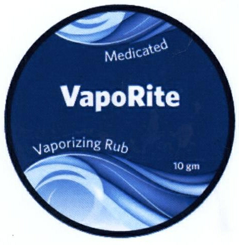 Medicated Vaporite Vaporizing Rub Device mark 2257060 Trademark