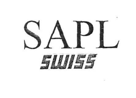 Sapl Swiss (label) Device mark 2406003 Trademark