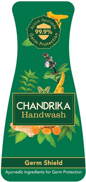 Chandrika Hand Wash Germ Shield (label) Device mark 6803536 Trademark