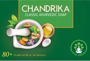 Chandrika Classic Ayurvedic Soap Box (label) Device mark 6803879 Trademark