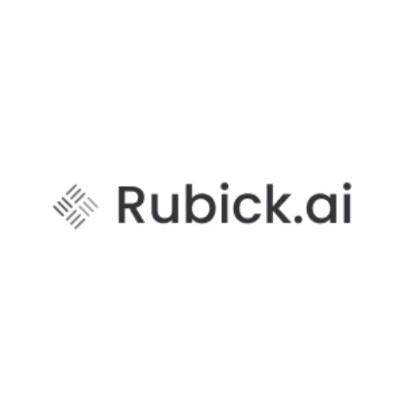Rubik's Cube On Left With Trade Name "rubick.ai" Device mark 6803714 Trademark