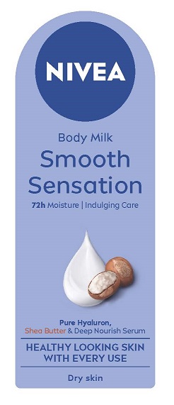 Nivea Body Milk Smooth Sensation Device mark 6805838 Trademark